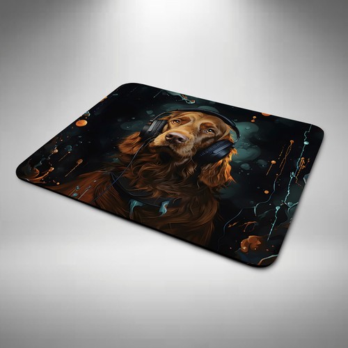 Irish setter mouse mat pad - setter, /