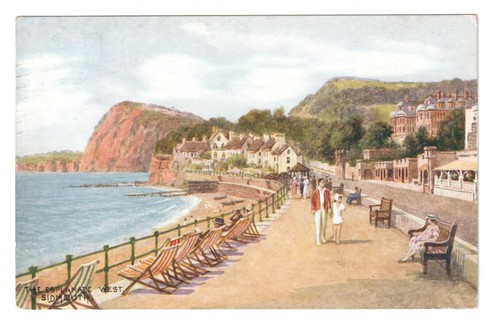 Sidmouth esplanade west - sidmouth,