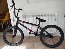20 inch Radio Revo BMX bike in black and pink