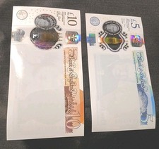 RARE PAIR,£10 & £5 POUND