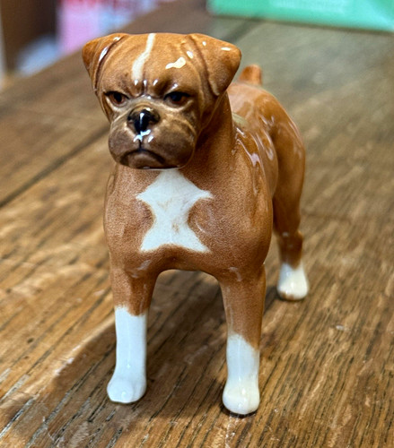 Vintage beswick boxer dog - vintage,