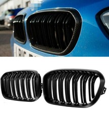 Gloss Black Front Kidney Grill