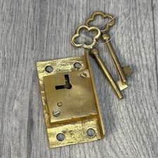 Royal mail post - brass, lock