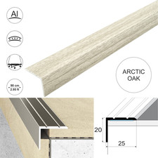 Wood Effect Aluminium Stair