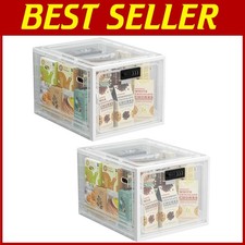 Collapsible Lockable Storage Box Set - Medication, Snacks & Toys Safe Storage