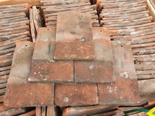 Reclaimed antique handmade red