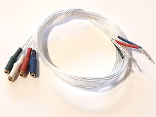 Litz 5N Silver Tonearm Rewiring Leads For Rega RB1000 Vintage Tonearm Pick Up