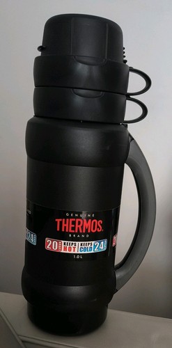 Thermos black insulated - black,