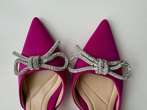 Zara heels slingback pointy - zara,