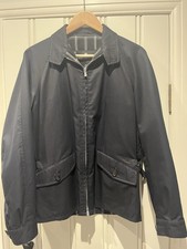 Men’s Black Grenfell Golfer Jacket Size 40