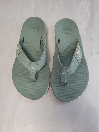 Reef green flip flops ladies - reef,
