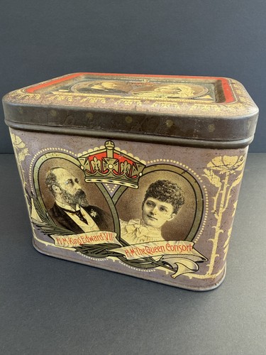 Scarce advertising tin