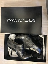 Dolce & Gabbana black python