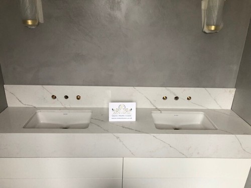 Quartz marble bathroom - quartz,