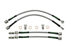 VAUXHALL MK3 ASTRA GSI SRI 2.0 16V SI S/S BRAIDED BRAKE LINES HOSES PIPES KIT VI