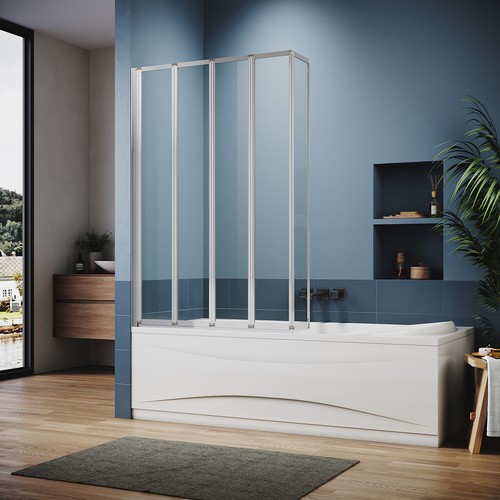 Over bath shower screen - bath, 5