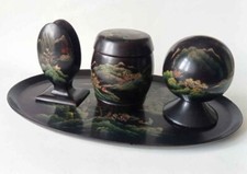 Antique Japanese hand painted