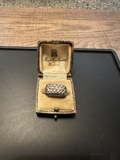 mens 925 silver keeper ring 4 rows size U