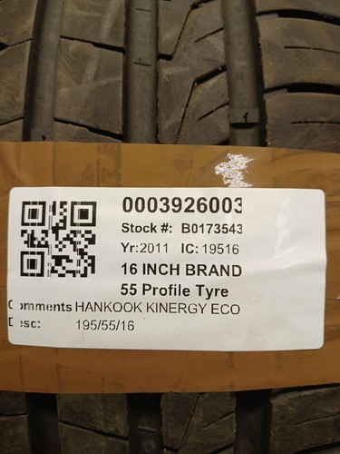 Tyre hankook kinergy - kinergy, 2