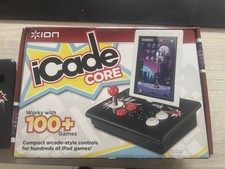 Ion Icade Core Portable Arcade Gaming Platform for all iPad. Wireless Bluetooth