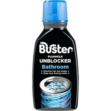 Buster Bathroom Plughole Unblocker 300ml Sink Shower Bath Hair Sludge Killer