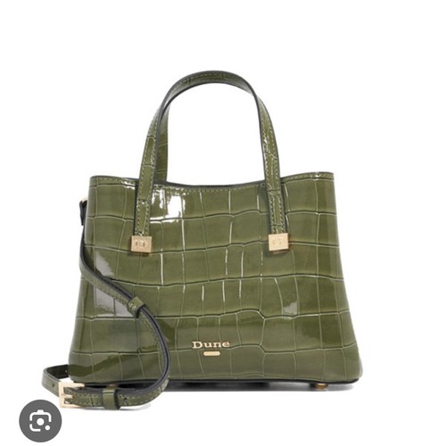 Dune london green bag brand - london,
