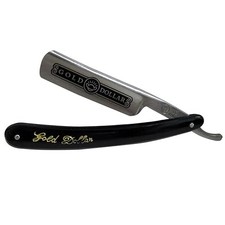 Straight Edge Sharp Stainless Steel Shaving Razor 3" Blade - 9.5"