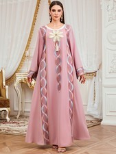 Embroidery Muslim Women Abaya