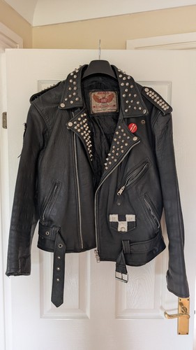 Mens punk leather - punk,
