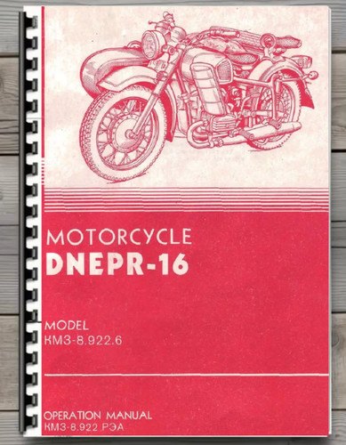 Dnepr motorcycle operation - dnepr-16,