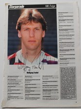 Football Star Parade Wolfgang