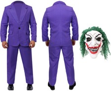PURPLE SUIT HALLOWEEN COSTUME