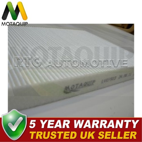 Motaquip cabin filter fits - cabin,