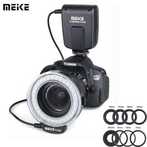 Meike 100 fc100 led macro - meike,