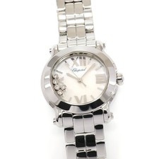 Chopard Happy Sport II 8509 White Mother of Pearl 5 Diamonds 278509-3006 Boxed
