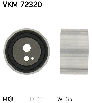 New tensioner pulley timing - tensioner,