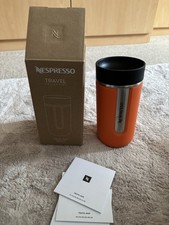 Nespresso Travel Mug Mandarin Orange Thermal, Medium, 400ml Genuine, New In Box 