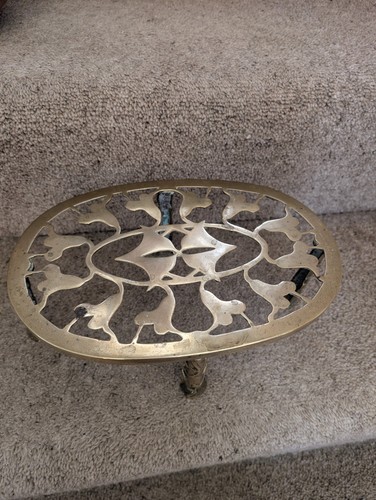 Unusual art nouveau brass - unusual,