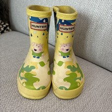 Hunter Peppa Pig Wellies, Size 5 (infant). 