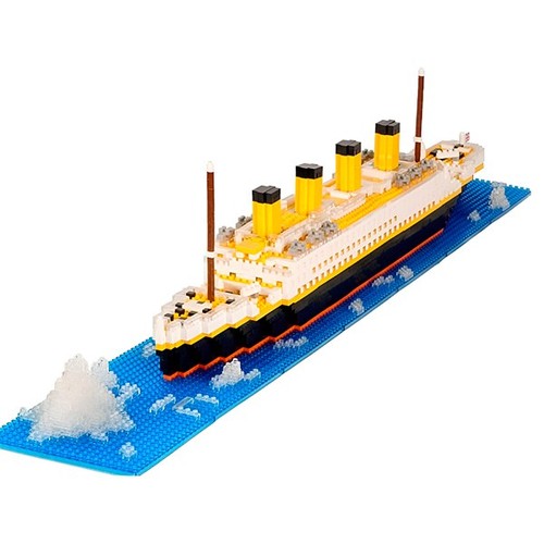 Titanic building blocks set - titanic,