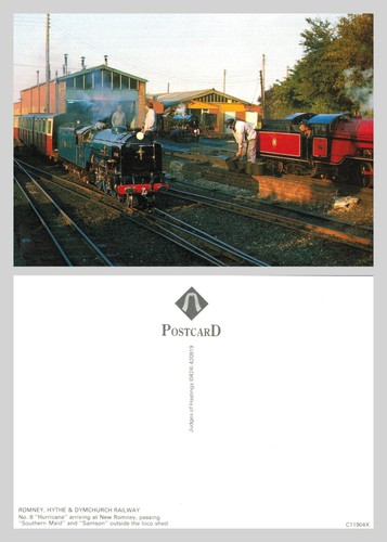 Postcard romney hythe and - hythe,