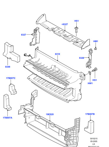 Land rover genuine - land, deflector
