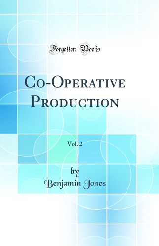 Operative production vol - co-operative, production,