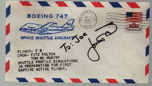 Astronaut jon mcbride signed - astronaut,