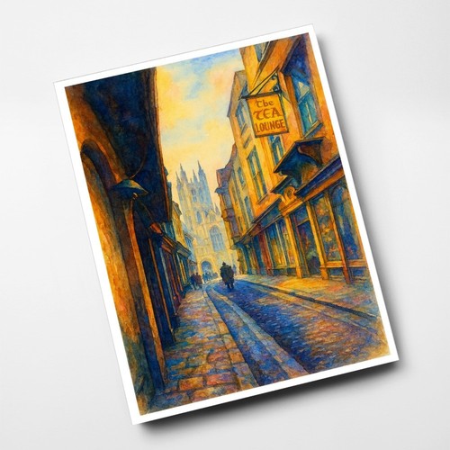 Print mercery lane - a6,