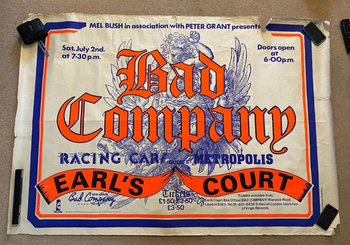 Bad company free - back, street