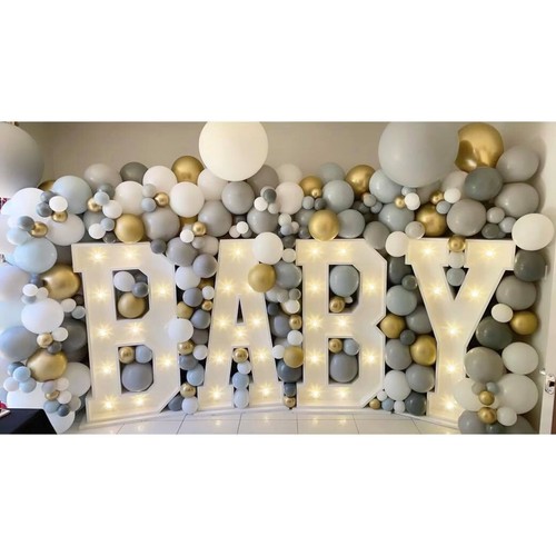 4ft marquee numbers with