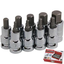 Neilsen 9pc Spline Hex Bit