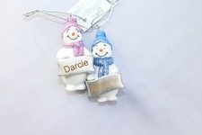 Personalised Cute Snowman