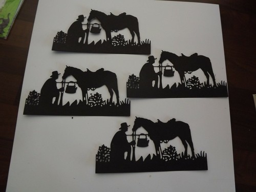 Die cuts cowboy and - 4,